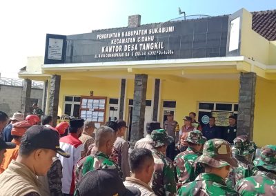 Penanganan Bencana Angin Puting Beliung di Desa Tangkil